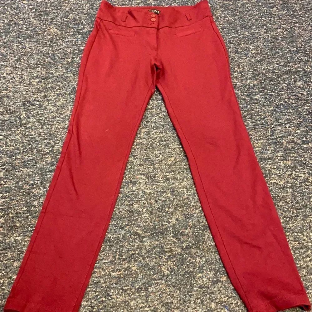 Active USA BurgundyβHigh Waisted Skinny pants sz.L